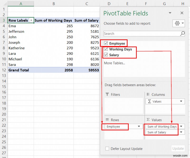 How to Create Calculated Field in Pivot Table Data Model