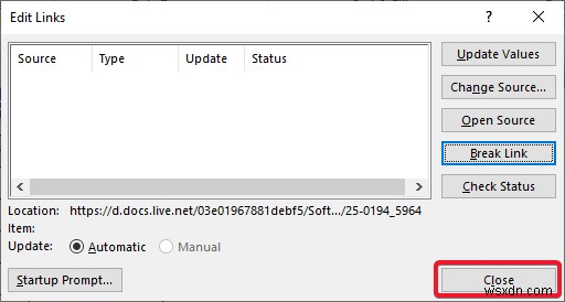 How to Remove Unknown Links in Excel (4 Suitable Examples)