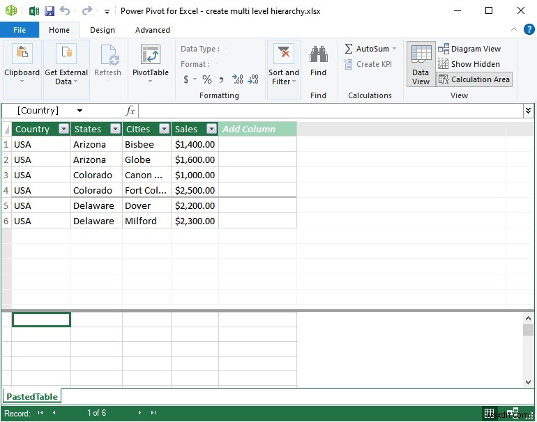 How to Create Multi Level Hierarchy in Excel (2 Easy Ways)