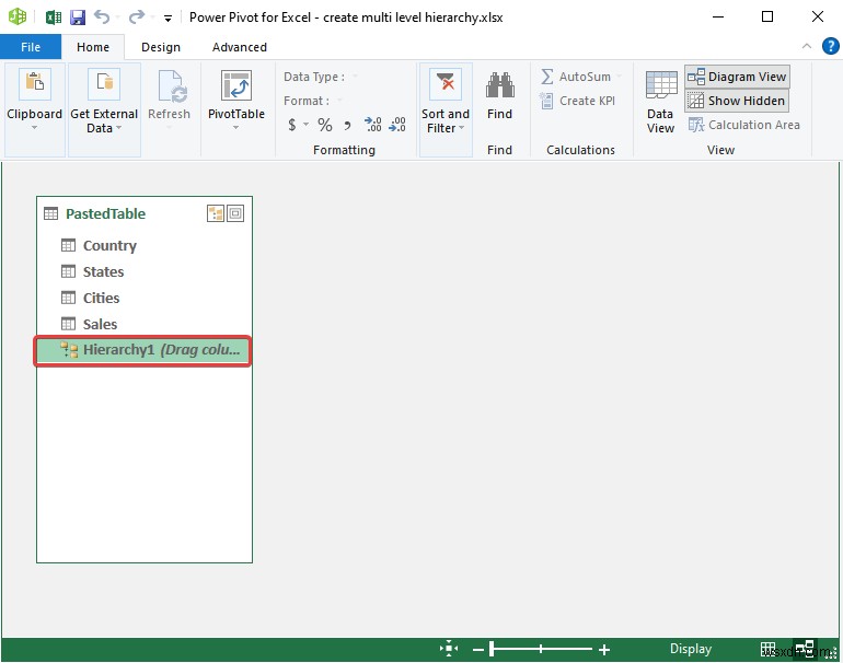 How to Create Multi Level Hierarchy in Excel (2 Easy Ways)