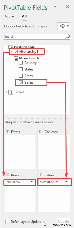 How to Create Multi Level Hierarchy in Excel (2 Easy Ways)