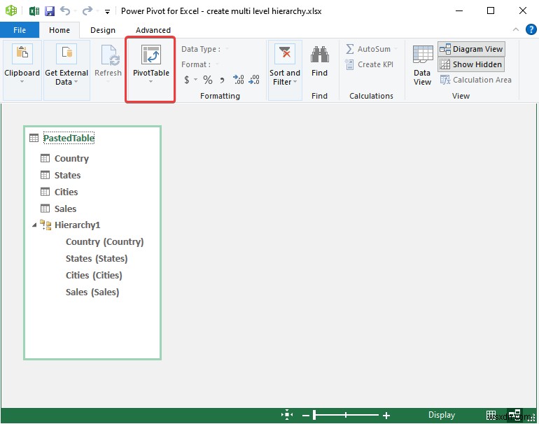 How to Create Multi Level Hierarchy in Excel (2 Easy Ways)