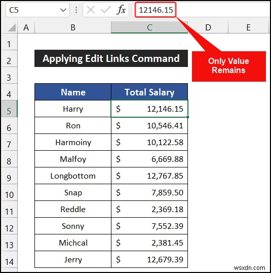 How to Break Links in Excel and Keep Values (3 Easy Ways)