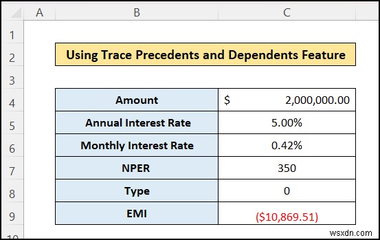 Trace Precedents and Dependents in Excel (with Quick Steps)