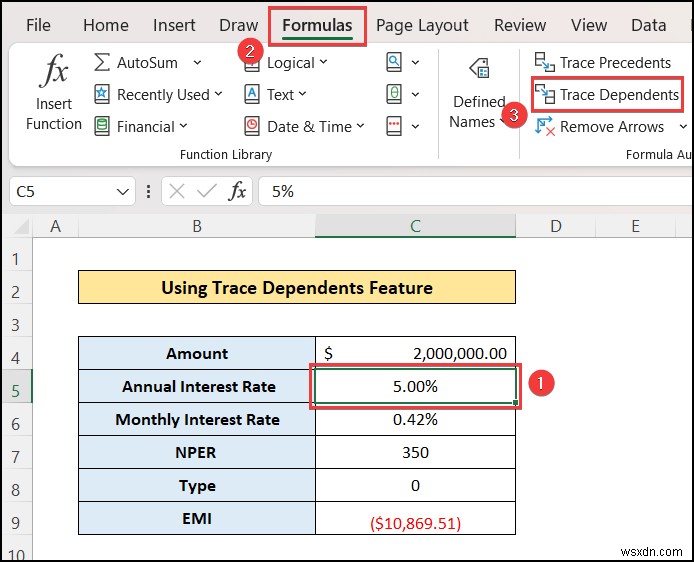 Trace Precedents and Dependents in Excel (with Quick Steps)