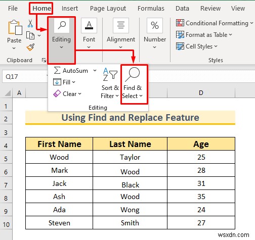 How to Clear Cells with Certain Value in Excel (2 Ways)