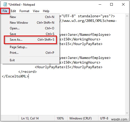 How to Save Excel File As XML Data Mapping (with Easy Steps)