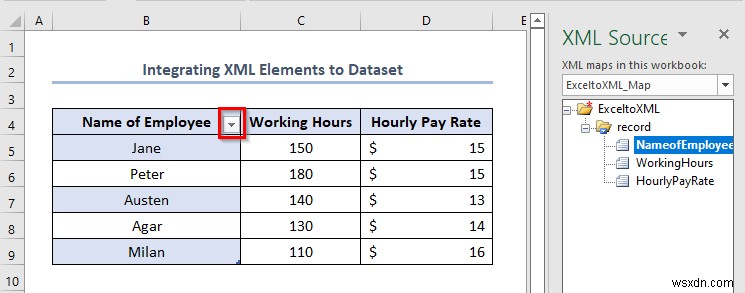 How to Save Excel File As XML Data Mapping (with Easy Steps)