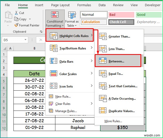 How to Apply Different Types of Conditional Formatting in Excel