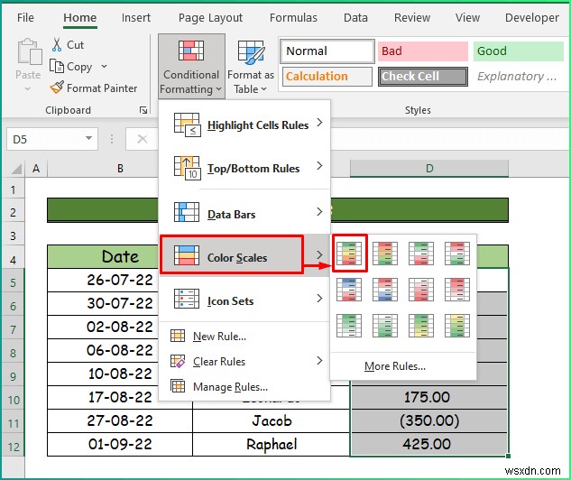 How to Apply Different Types of Conditional Formatting in Excel