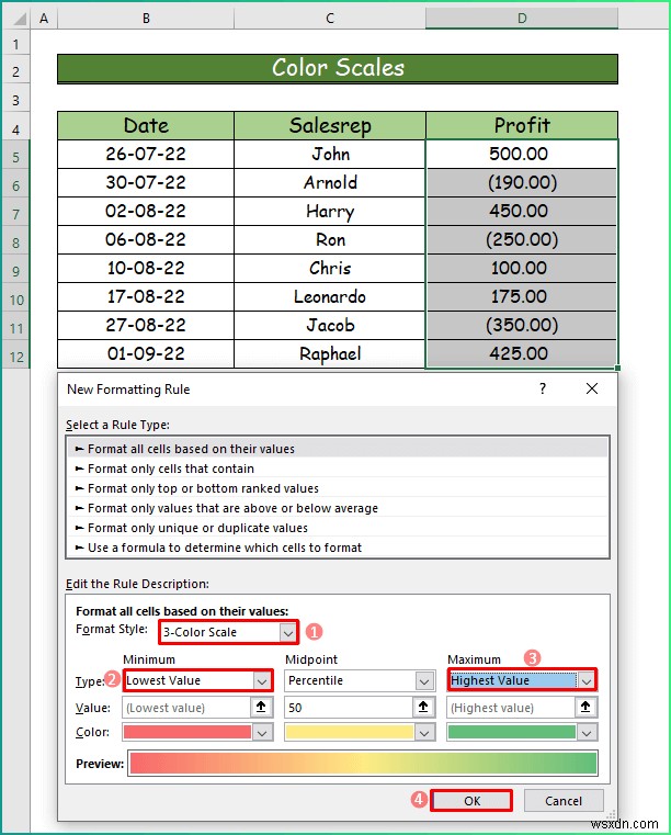 How to Apply Different Types of Conditional Formatting in Excel