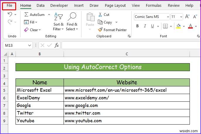 [Solved]: Remove Hyperlink Not Showing in Excel (2 Solutions)