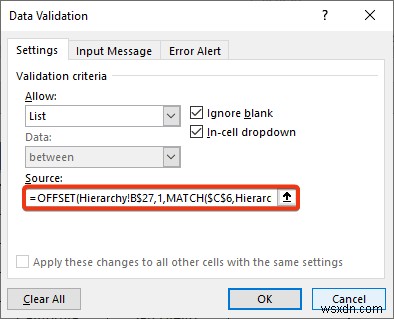 How to Create a Hierarchy of the State City and Zip Code in Excel