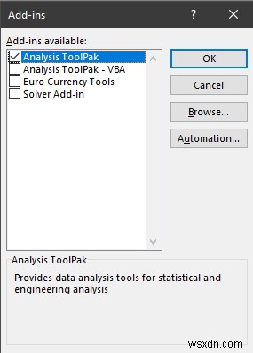 How to Install Data Analysis in Excel