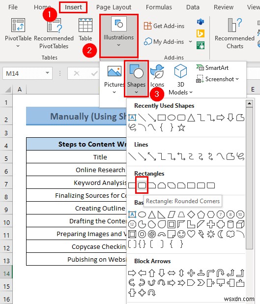How to Create Mind Map from Data in Excel (2 Common Ways)
