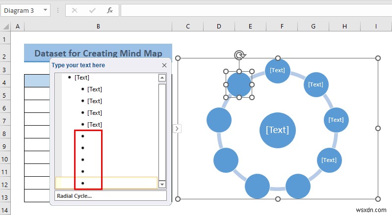 How to Create Mind Map from Data in Excel (2 Common Ways)