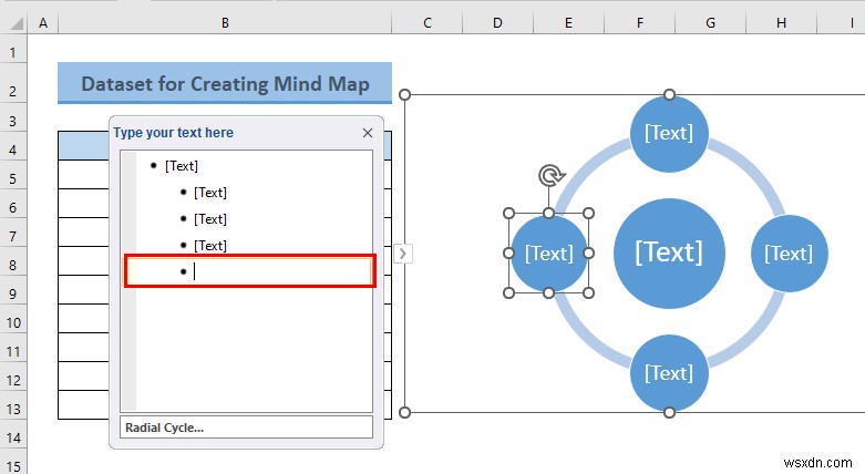 How to Create Mind Map from Data in Excel (2 Common Ways)