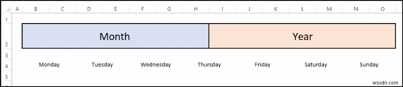 How to Make a Blank Calendar in Excel (Download Free Template)