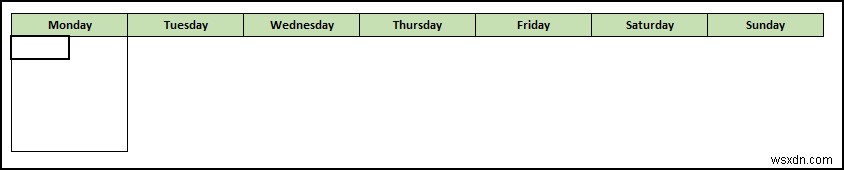 How to Make a Blank Calendar in Excel (Download Free Template)