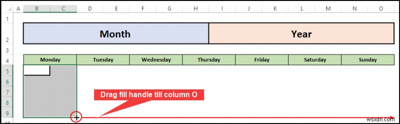 How to Make a Blank Calendar in Excel (Download Free Template)