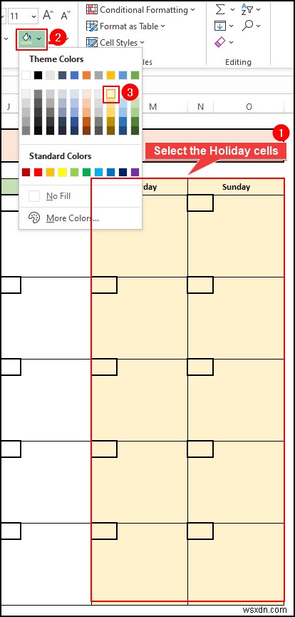 How to Make a Blank Calendar in Excel (Download Free Template)