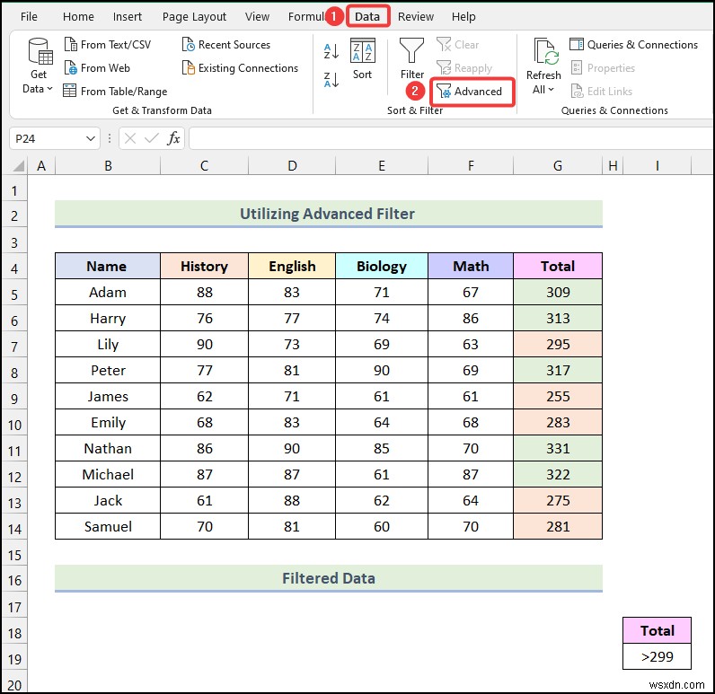 How to Filter by Color Using Conditional Formatting in Excel