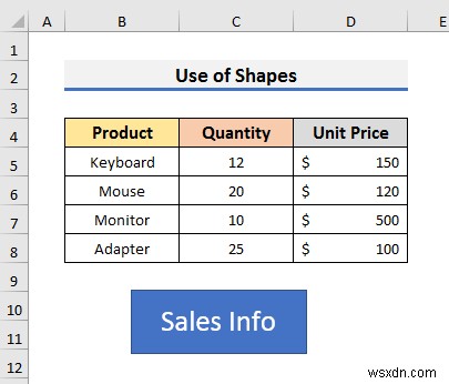 How to Create Button Without Macro in Excel (3 Easy Ways)