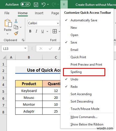 How to Create Button Without Macro in Excel (3 Easy Ways)