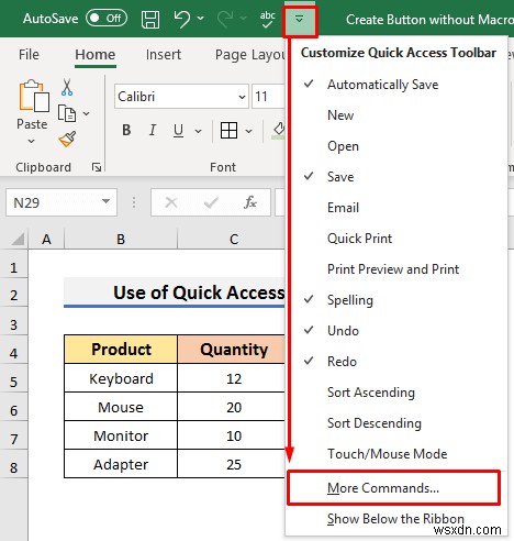 How to Create Button Without Macro in Excel (3 Easy Ways)