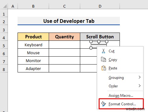 How to Create Button Without Macro in Excel (3 Easy Ways)