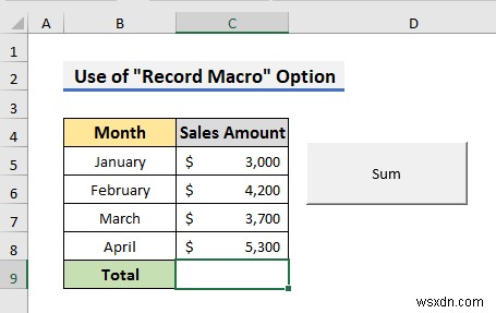 How to Create Button Without Macro in Excel (3 Easy Ways)