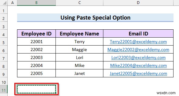 How to Remove Email Link in Excel (7 Quick Ways)