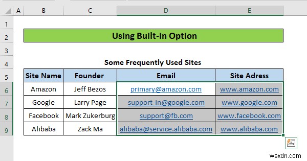How to Remove All Hyperlinks in Excel (5 Methods)