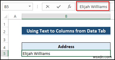 How to Use Line Break as Delimiter in Excel Text to Columns