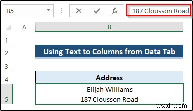 How to Use Line Break as Delimiter in Excel Text to Columns