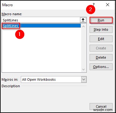 How to Use Line Break as Delimiter in Excel Text to Columns