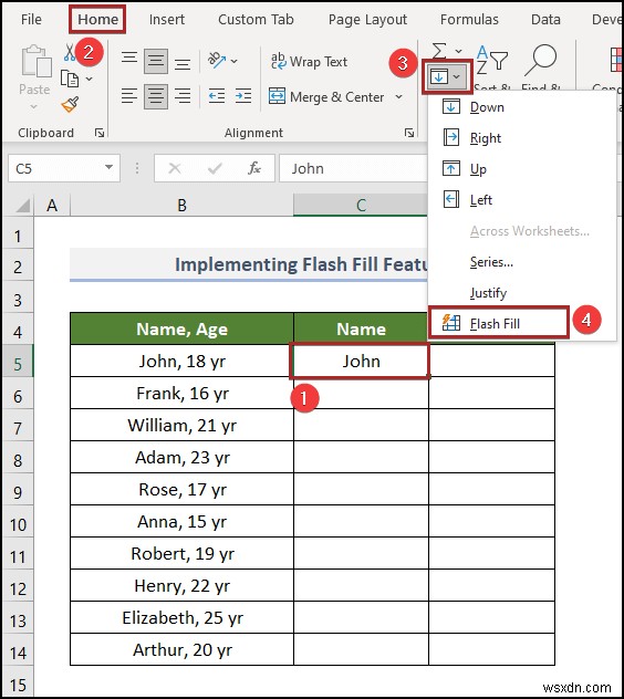 How to Convert Text to Columns Without Overwriting in Excel