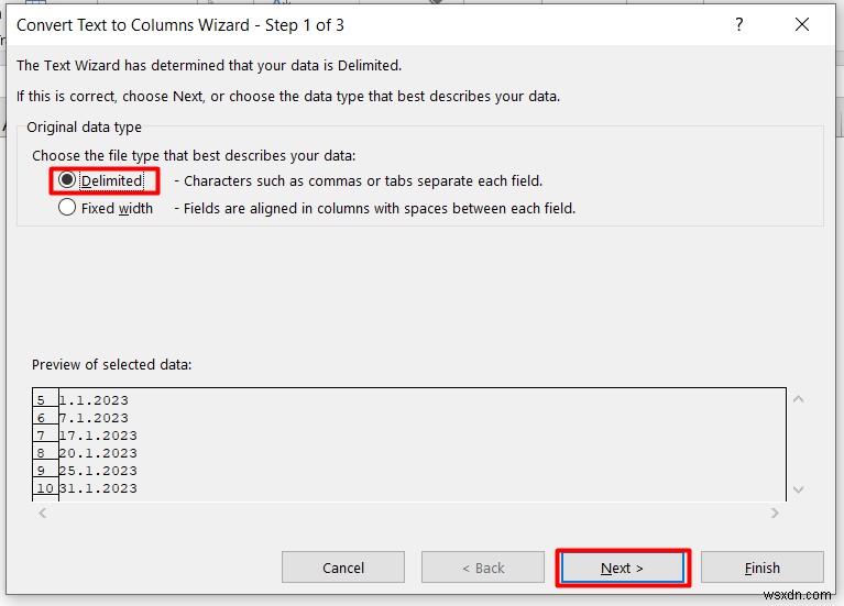 How to Use Text to Columns in Excel for Date (With Easy Steps)