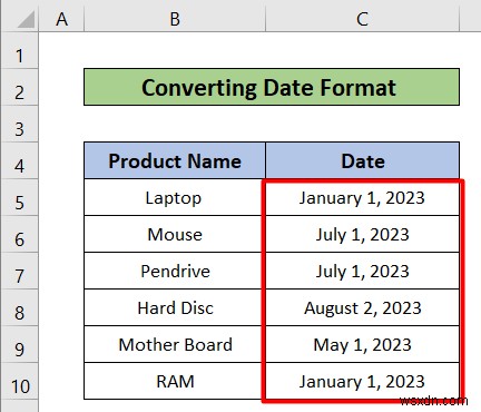 How to Use Text to Columns in Excel for Date (With Easy Steps)