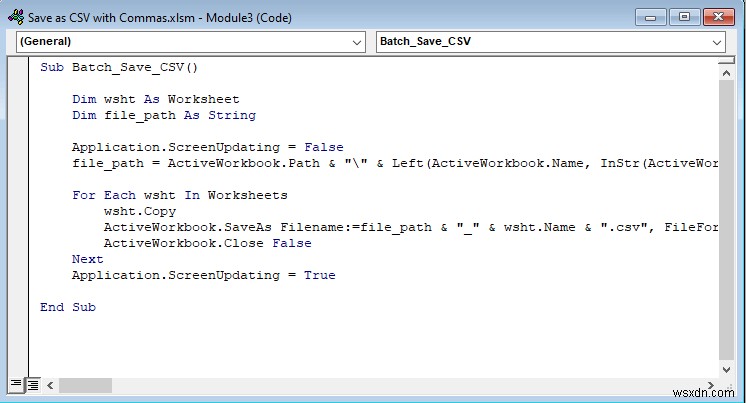 How to Save Excel File as CSV with Commas (3 Suitable Methods)