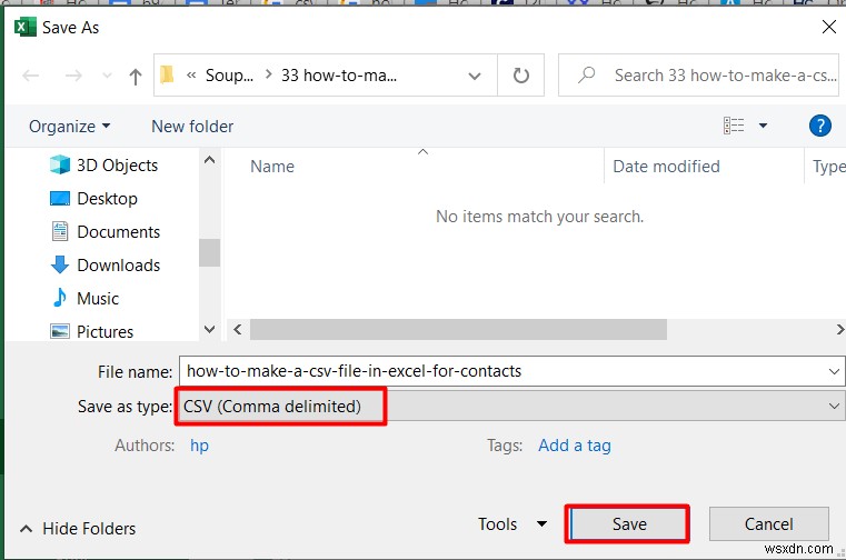 How to Make a CSV File in Excel for Contacts (With Easy Steps)