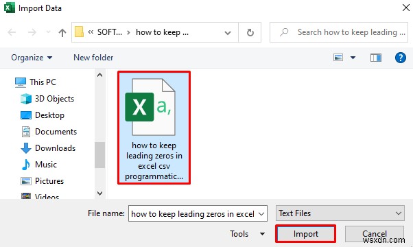 How to Keep Leading Zeros in Excel CSV Programmatically