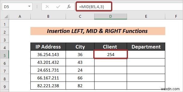 How to Split Text to Columns Automatically with Formula in Excel
