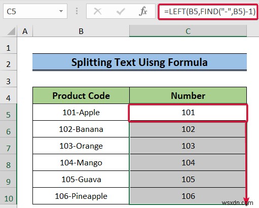 How to Convert Column to Text with Delimiter in Excel