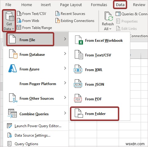 How to Merge CSV Files in Excel (2 Easy Ways)
