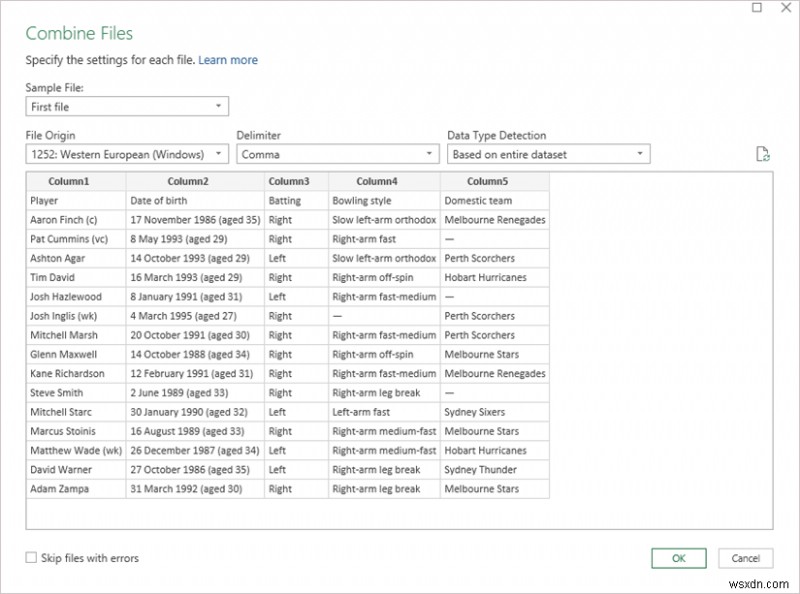 How to Merge CSV Files in Excel (2 Easy Ways)