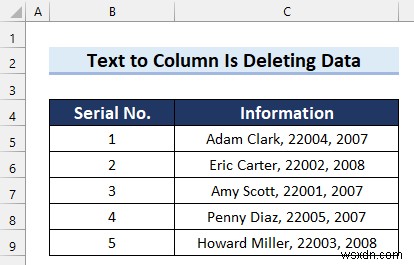 [Fixed!] Excel Text to Columns Is Deleting Data