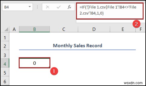 How to Compare 2 CSV Files in Excel (6 Easy Ways)