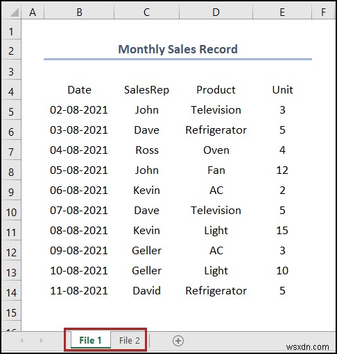 How to Compare 2 CSV Files in Excel (6 Easy Ways)