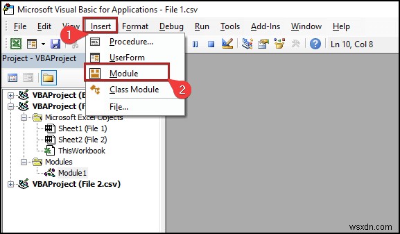 How to Compare 2 CSV Files in Excel (6 Easy Ways)